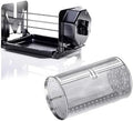 ROTO-Q 360 Cordless Rotisserie Kit w/Tumble Basket - Stainless Steel, Non-Electric - For Grills, Ovens, Smokers - Gas/Charcoal BBQ, Kamado Joe, Green Egg, Kettle - Indoor/Outdoor Use (Black) by ROTO-Q360