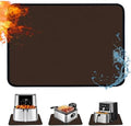 TOHONFOO Heat Resistant Mats for Countertop & Air Fryer, 29.5x21 in, Coffee by TOHONFOO