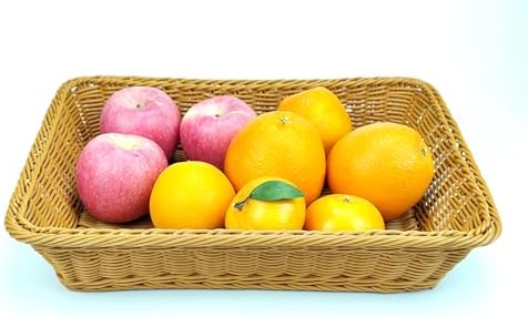 Teng Lang Fruit Baskets Wicker Bread Basket (6) - Image 6
