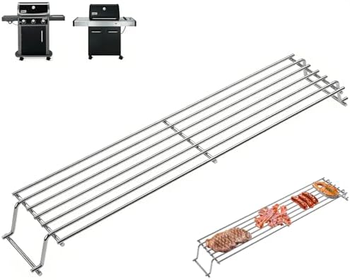 DcYourHome 7641 Warming Rack for Weber Spirit I / GS4 Spirit II 300 Series by DcYourHome