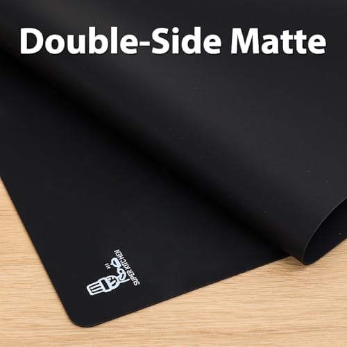 Thick Silicone Counter Mat Large 23.4"by15.6", Heat Resistant Mat - Image 4