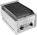 21" Commercial Gas Grill, 2 Burner Gas Propane Flattop BBQ Stove, Countertop Gas Griddle, Outdoor Cooking Stainless Steel Griddle Adjustable Temperature Barbecue for Garden Patio by HinLIaDa