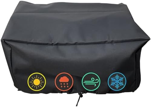 ZJYWSCH Cover for Pit Boss Portable 150 Table Top Grill 10697 75275 PB150PPS PB150PPG PB150NX PB150CS, CGG-306 Tabletop Grill Cover 24 Inch Heavy Duty Waterproof by ZJYWSCH