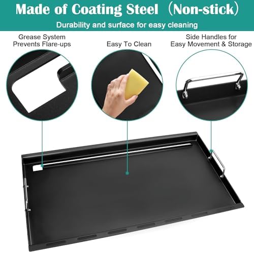 Full-Size Griddle Inserts for Home Depot Nexgrill 6 Burner - Image 3