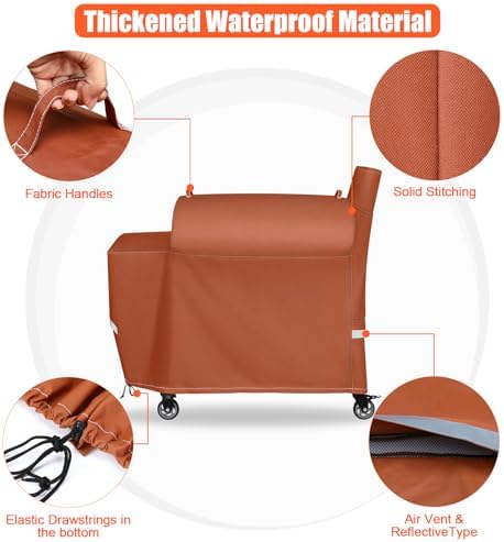 QuliMetal Grill Cover for recteq Flagship 1100/1250/700/680 Grills - Image 4