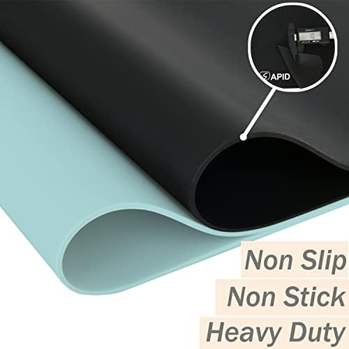 Extra Large Silicone Mat Kitchen Counter Heat Resistant Table Mat 36" x 24" - Image 3