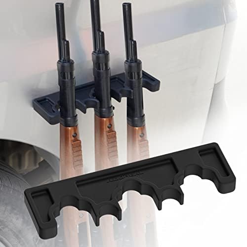 Adoreal Magnetic Rifle Rack, Durable Rubber Gun Rack for Gun Storage, Magnetic Gun Holder in Gun Cabinet, Shotgun Rifle Barrel Rest Gun Safe Organizer Indoor Gun Racks by Adoreal