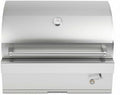 Turbo Charcoal 32 Inch Built-In Stainless Steel BBQ Grill with Charcoal Tray by BarbequesGalore