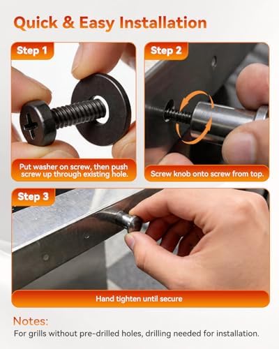 10-Pack Grill Tool Hooks for Charbroil 9466065W24 & 5667408R06 - Image 5