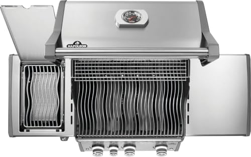 Napoleon Rogue PRO 425 3-Burner Natural Gas Grill with Infrared Side Burner - Image 3