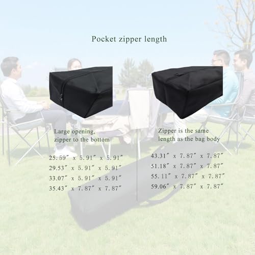 Heavy Duty Canopy Tent Storage Duffle Bag (47"(L) x 7.87"(W) x 7.87"(H)) - Image 5