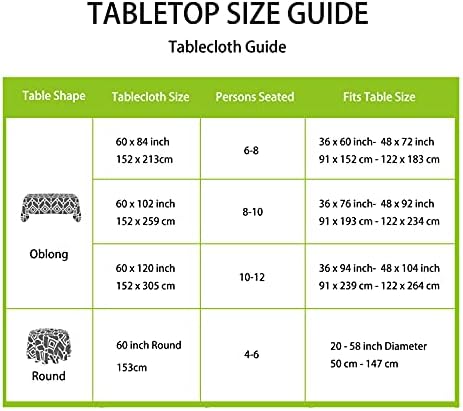 LUSHVIDA Moroccan Round Outdoor Tablecloth with Umbrella Hole 60 Inch Blue - Image 7
