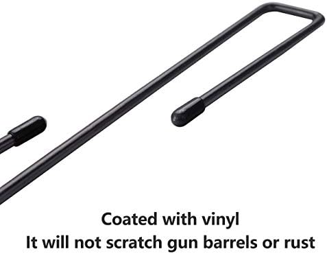 Adoreal 10 PCS Gun Rack, Pistol Rack for Gun Safe Shelf or Stack On Gun Cabinet, Gun Safe Accessory, Handgun Hanger Pistol Organizer for Display, Gifts for Hunters - Image 5