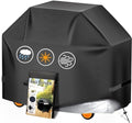 Aoretic Grill Cover 52 inches Gas-BBQ Grill Cover, Waterproof,Anti-UV Material with Hook-and-Loop Straps & Adjustable Hem Drawstring for Weber Nexgrill Char-Broil Monument Dyna-Glo by Aoretic