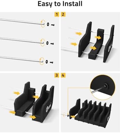 CVLIFE Foam Pistol Rack Handgun Rack for Gun Safe Gun Cabinet Accessories - Image 6