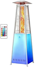 OLIXIS LED 42000 BTU Pyramid Patio Heater, Outdoor Heater by OLIXIS