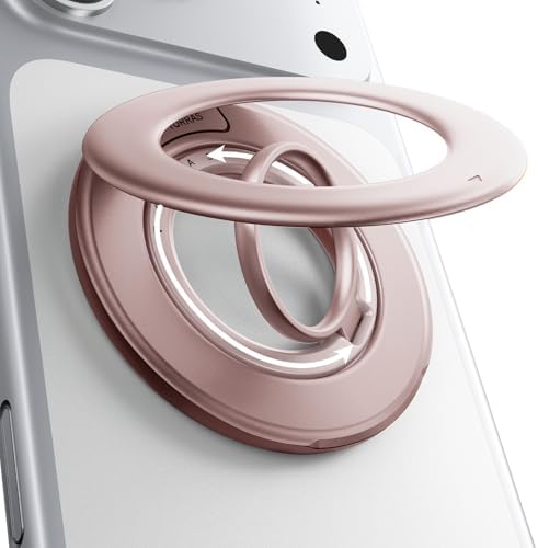 TORRAS 2025 Flagship Magnetic Phone Grip Ring Holder Kickstand, Dusty Rose by Unknown