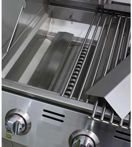 Bullet by Bull Stainless Steel Outdoor Kitchen Set - Built-In Liquid Propane Grill, Perfect for Entertaining -BBQ Kitchen Isl& Bundle - Includes 4 Burner Grill, Single Access Door & Side Burner - Image 6