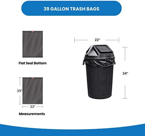 Reli. 39 Gallon Trash Bags, Drawstring - Image 6