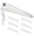 ONLYLUX 4ft LED Shop Lights 60W 10000LM 5000K Linkable Shop Lights 6 Pack by ONLYLUX