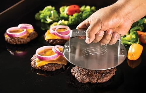 Blackstone® Griddle Cooking Hamburger Kit, 3 Piece, Stainless Steel - Image 2
