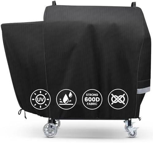 Grill Cover for Recteq 590/Deck Boss 590/800/900 Wood Pellet Grill by QuliMetal