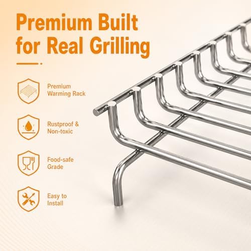 Warming Rack for Monument 4-Burner–Stainless Steel Grill Replacement Parts - Image 6