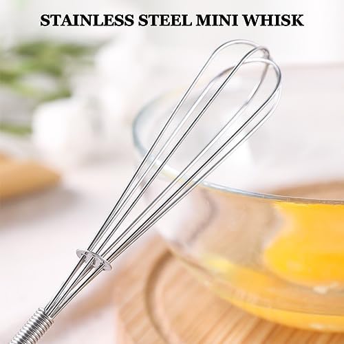 NileHome Mini Whisks Stainless Steel Whisk Set - 5" 7" - Image 6