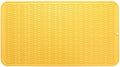 MicoYang Silicone Dish Drying Mat for Multiple Usage,Easy clean,Eco-friendly,Heat-resistant Silicone Mat for Kitchen Counter or Sink,Refrigerator or Drawer Liner Yellow 4XL 32 inches x 18 inches by MicoYang