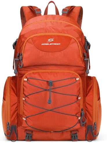 Maelstrom 40L Waterproof Hiking Backpack, Lightweight Travel Daypack by Maelstrom