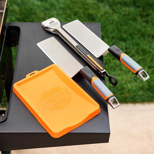 Blackstone 5097 Silicone Spatula Mat for Laddle, Serving Spoon Drip Pad & Grill Utensil Holder for Kitchen, Stovetop, Cooking & Countertop-Heat Resistant, Non Slip, Heavy Duty & Utensils Keeper large - Image 4