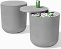 Veradek Kona Cooler Side Table - Outdoor Cooler Table and Ice Chest by VeradekOutdoor