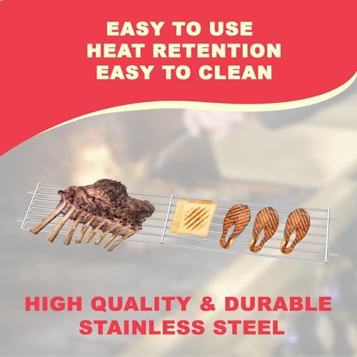 7513 Warming Rack for Weber Genesis 1000-5500, Silver & Gold B/C Grill - Image 6