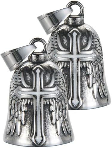Motorcycle Bell Guardian Angel Gremlin Lucky Charm Gift For Riders by CTZSRGuardianAngelGoodLuckBells
