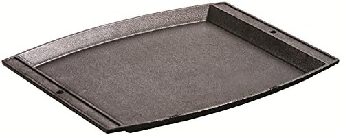 Lodge Pre-Seasoned Cast Iron Rectangular Griddle, 15 x 12.25 Inches by Lodge