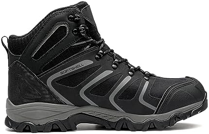 NORTIV 8 Men's Ankle High Waterproof Hiking Boots - Image 5