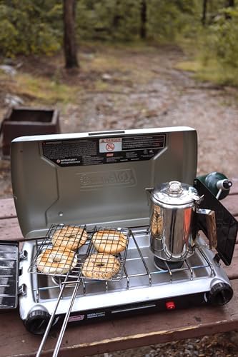 Coghlan's Broiler for Camping and Outdoor Grilling – Hinged Chrome-Plated Basket with Locking Handle, Ideal for Portable Cooking and Barbecue Over Open Fires - Image 5
