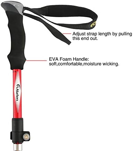 A ALAFEN 7075 Aluminum Collapsible Ultralight Trekking Pole - Image 5