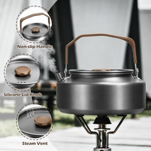 Leonyo 18PCS Camping Cookware Set, Camping Cooking Pot Pan Mess Kit - Image 3