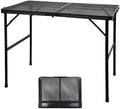 GREGIN Folding Camping Grill Table, Outdoor Metal Table. Foldable, Portable by Unknown