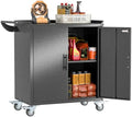 GAIOUS 35.6'' Tall Metal Garage Storage Cabinet with Wheels, Tool Cabinet by GAIOUS