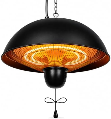 Hanging Patio Heater, Electric Ceiling Heater for Gazebo & Porch Indoor by Unknown