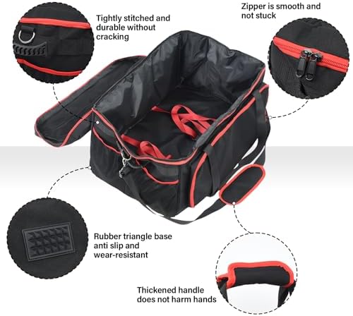 OTraki Grill Tool Storage Bag Large Capacity Grill Accessory Storage - Image 4