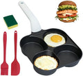 4 Cup Egg Pan, Nonstick Breakfast Pan with 4 Holes for Pancakes by Unknown