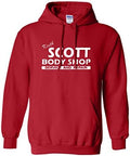 Keith Scott Body Shop North Carolina TV Novelty Sweatshirt Hoodie by CityShirts