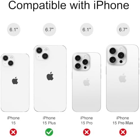 for iPhone 15 Plus Case, Magnetic Matte Frosted Dual-Layer Striped Phone Case for Women, Retro Aesthetic Cover Compatible with MagSafe Accessories - Retro Vineyard - Image 3