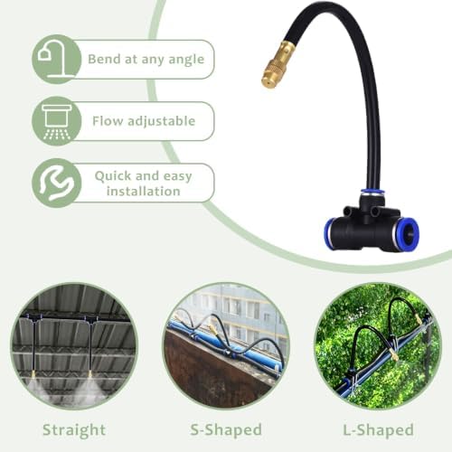 Plant Misting Sprinkler System Kit for Outside Patio - Image 4
