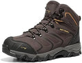 NORTIV 8 Men's Ankle High Waterproof Hiking Boots by NORTIV8
