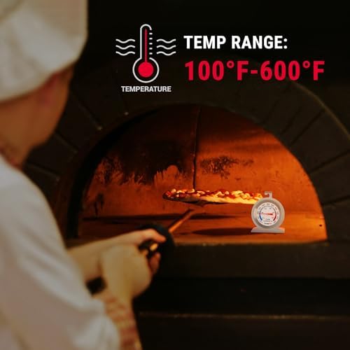 Oven Thermometer for Gas Oven with 431 Stainless Steel 50-300°C/100-600°F - Image 7