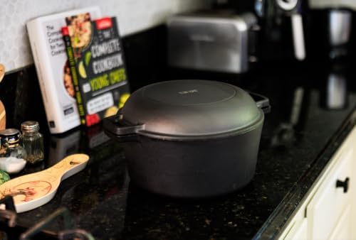 Brixby 5 QT, Pre-Seasoned Dutch Oven for Sourdough Bread Baking - Image 7
